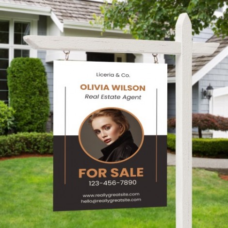 For Sale signs -- 10mm Coroplast Double sided