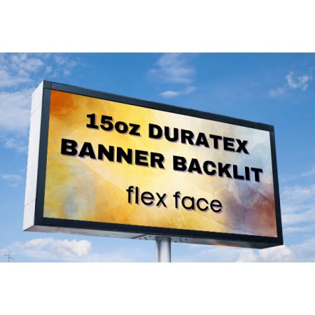 15oz Duratex banner Backlit ( flex face)