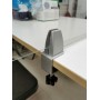 Table cross Sneeze guard clamp brackets 