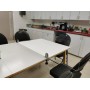 Table cross Sneeze guard clamp brackets 