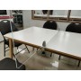 Table cross Sneeze guard clamp brackets 