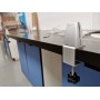 Table side Sneeze guard clamp brackets 