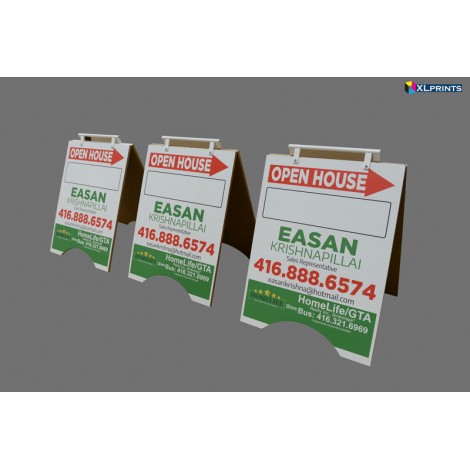 18x24 Leg Crezone Sandwich Board (Please apply our template)